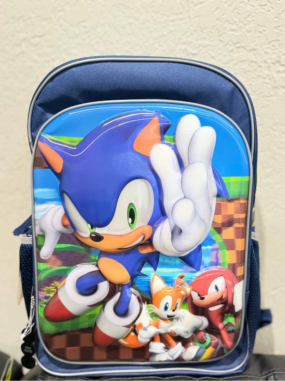 Sonic the Hedgehog Kids Backpack - Blue 17” BACKPACK